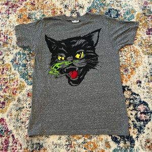 Smoking Cat T-shirt